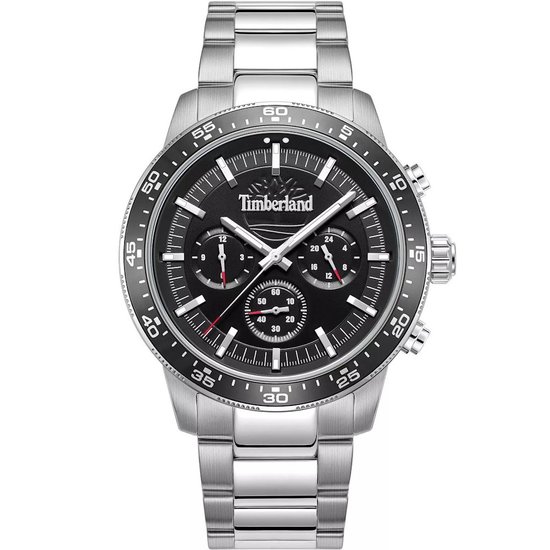 Picture of Timberland Parkman Stainless Steel Watch with Black Dial