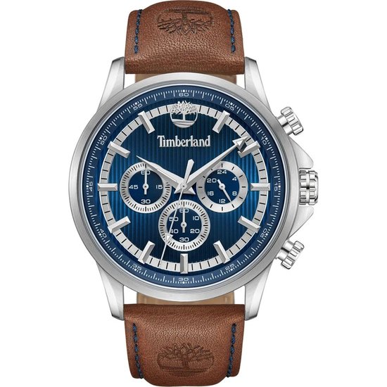 Picture of Timberland Bernardston Stainless Steel Watch with Blue Dial