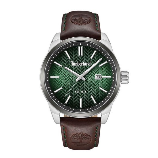 Picture of Timberland Henniker ll Watch with Green Textured Dial