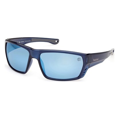 Picture of Timberland Blue Acetate Sunglasses with Brown Polarized Lens
