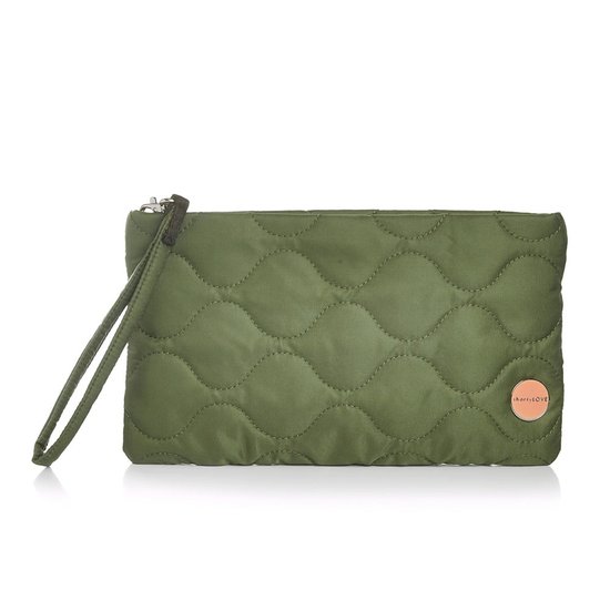 Picture of shortyLOVE Cleo Quilted Clutch - Sage
