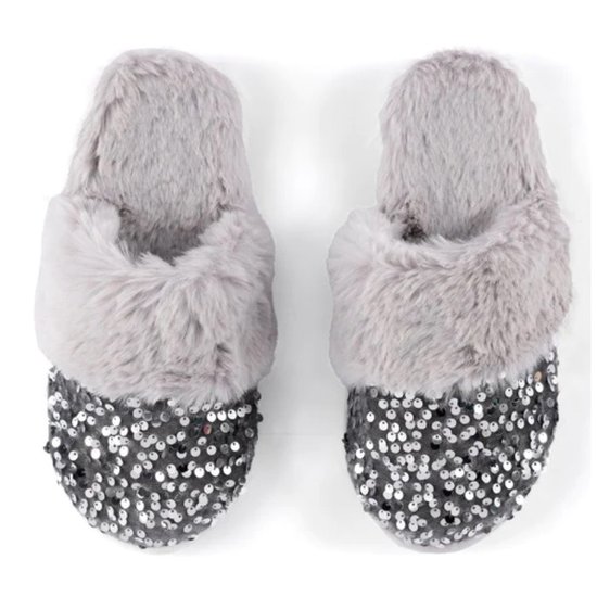 Picture of Shiraleah Fiesta Slippers - L/XL/Silver