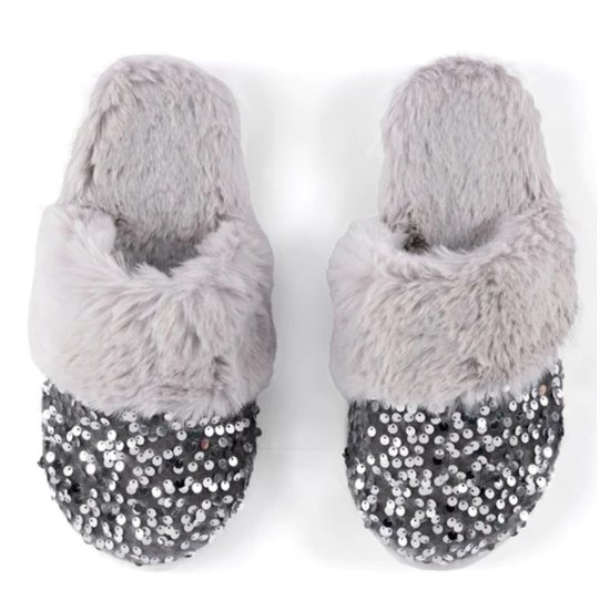 Picture of Shiraleah Fiesta Slippers - S/M/Silver