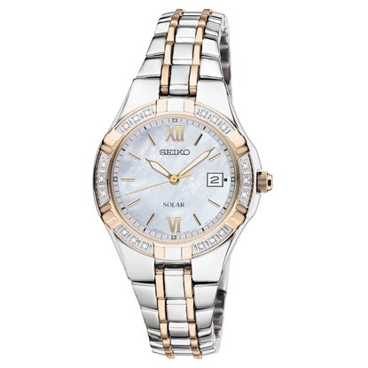 Picture of Seiko Ladies' Diamonds Two-Tone Stainless Steel Watch