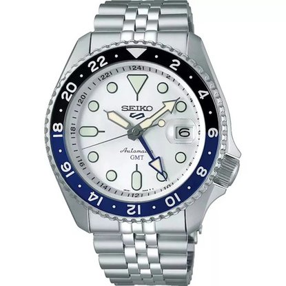 Picture of Seiko 5 Sports Automatic Watch with White Dial