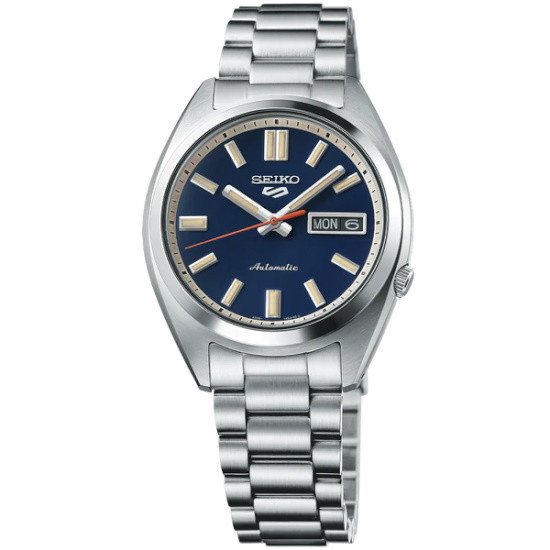Picture of Seiko 5 Sports Stainless Steel Auto Watch with Blue Dial