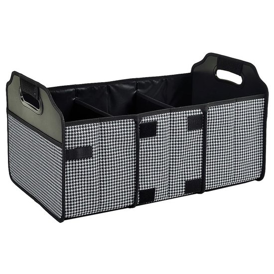 Picture of Picnic at Ascot Trunk Organizer - Houndstooth