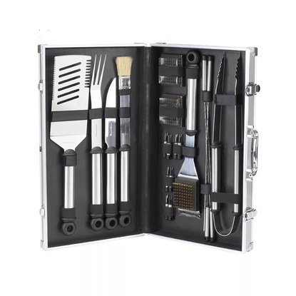 Picture of Picnic at Ascot 20-Piece B.B.Q. Stainless Steel Grill Tools