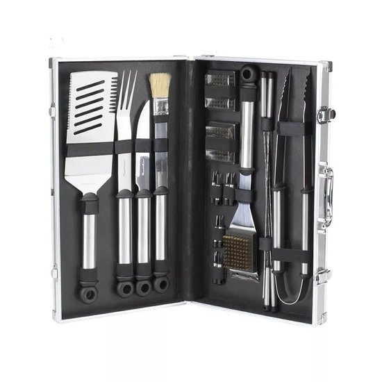 Picture of Picnic at Ascot 20-Piece B.B.Q. Stainless Steel Grill Tools