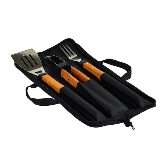 Picture of Picnic at Ascot 3-Piece Wood Barbecue Set