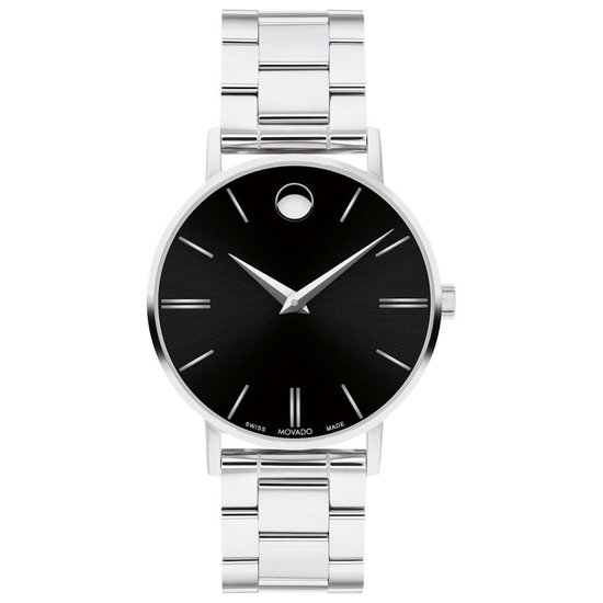Picture of Movado Ladies' Corporate Classic Black Dial/Silver Bracelet