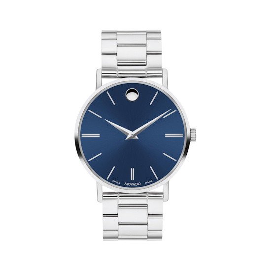 Picture of Movado Men's Corporate Classic Watch with Blue Dial