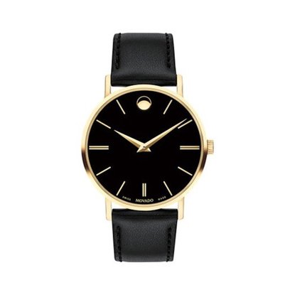 Picture of Movado Men's Corporate Classic Watch - Black Strap/Gold