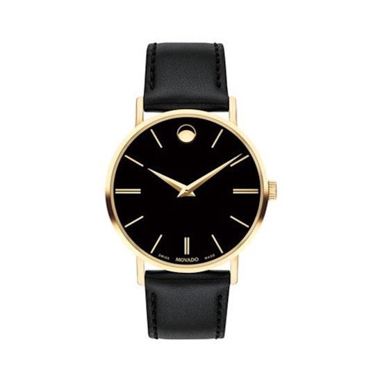 Picture of Movado Men's Corporate Classic Watch - Black Strap/Gold