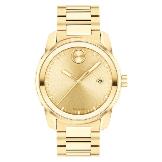 Picture of Movado BOLD Verso Yellow Gold Watch