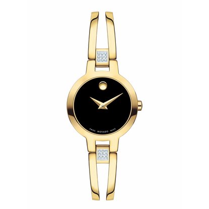 Picture of Movado Ladies' Gold-Tone Amorosa Watch with Diamonds