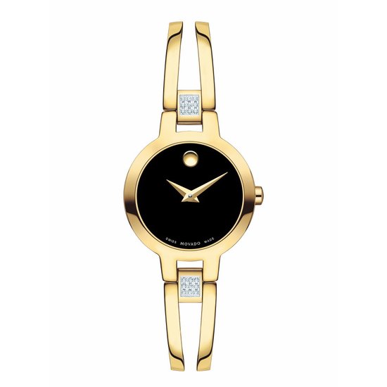Picture of Movado Ladies' Gold-Tone Amorosa Watch with Diamonds