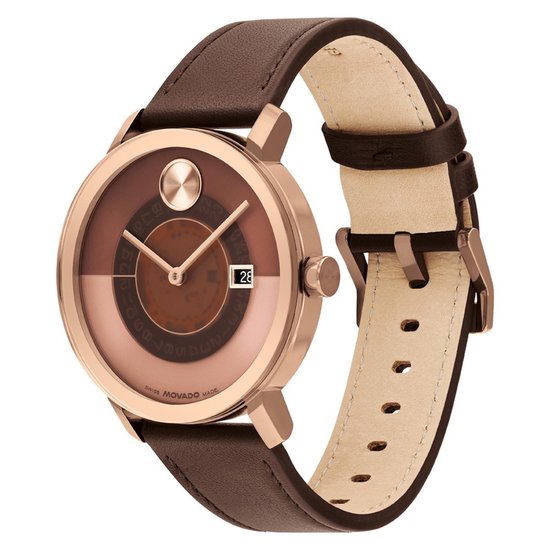 Picture of Movado Bold Evo 2.0 Skeleton - Coffee Case/Strap/Dial