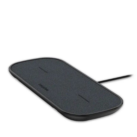 Picture of mophie Dual Wireless Charging Pad - Suede