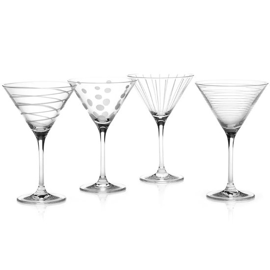 Picture of Mikasa Set of Four Cheers 10-oz. Martini Glasses