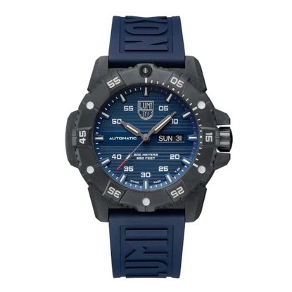 Picture of Luminox Master Carbon Seal Auto Day Date Watch with Blue Strap