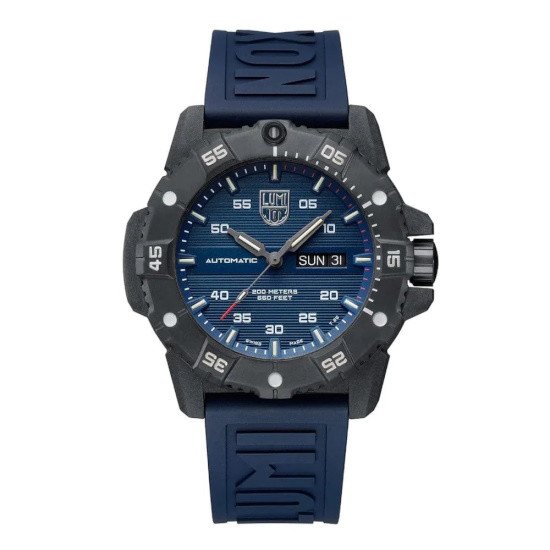 Picture of Luminox Master Carbon Seal Auto Day Date Watch with Blue Strap