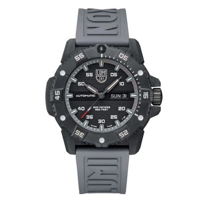 Picture of Luminox Master Carbon Seal Auto Day Date Watch with Gray Strap