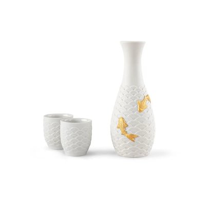 Picture of Lladro Koi Sake Set