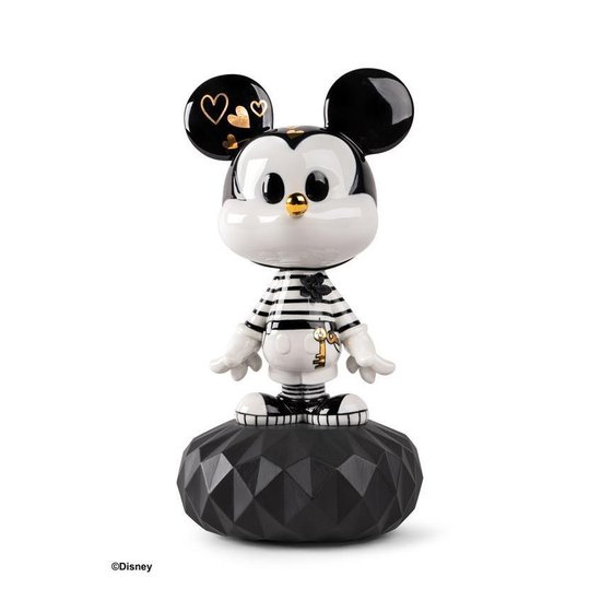 Picture of Lladro Mickey Mouse - Black And White