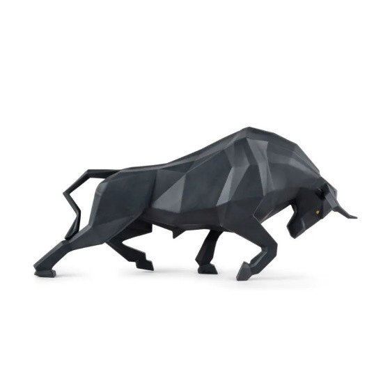 Picture of Lladro Bull Matte Black