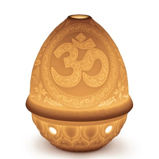 Picture of Lladro Lithophane Votive Light - OM Figurine
