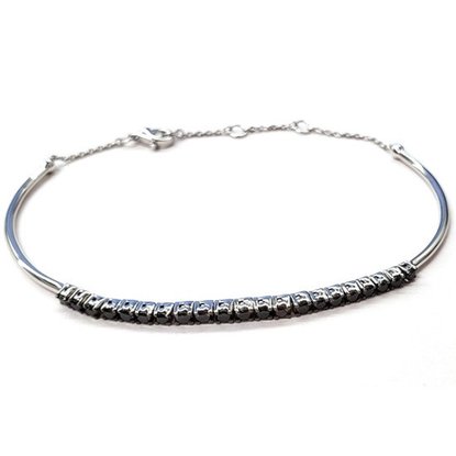 Picture of Lali 14-Karat White Gold/Black Diamond Bracelet