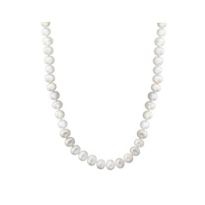 Picture of Lali 14-Karat Yellow Gold White Fresh Water Pearl Necklace