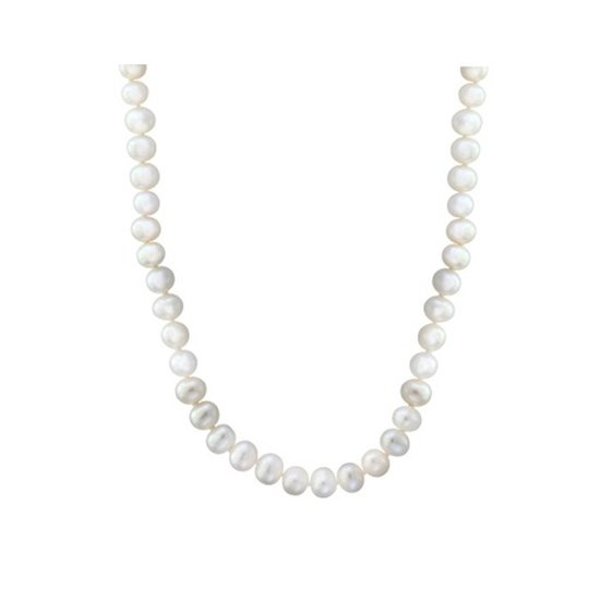 Picture of Lali 14-Karat Yellow Gold White Fresh Water Pearl Necklace