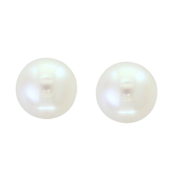 Picture of Lali 14-Karat Yellow Gold White Fresh Water Pearl Earrings