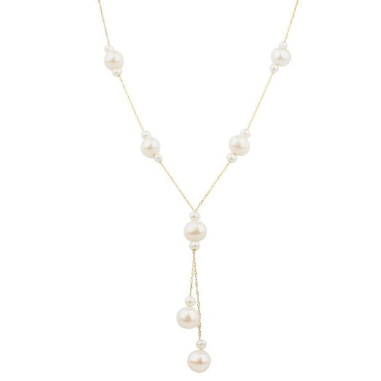 Picture of Lali 14-Karat Yellow Gold Freshwater Pearl Necklace
