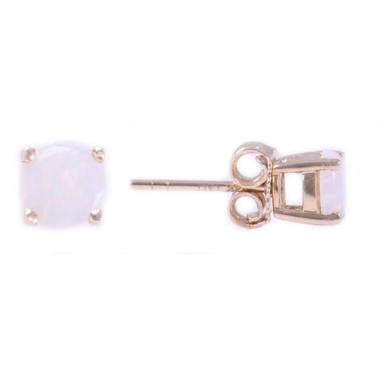 Picture of Lali 14-Karat Yellow Gold Opal Earring