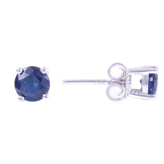 Picture of Lali 14-Karat White Gold Sapphire Earring