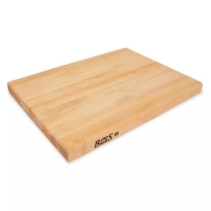 Picture of John Boos Cherry Reversible Cutting Board with Hand Grips