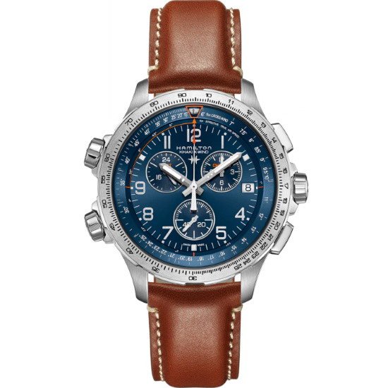 Picture of Hamilton Khaki Aviation X-Wind GMT Chrono Quartz Watch