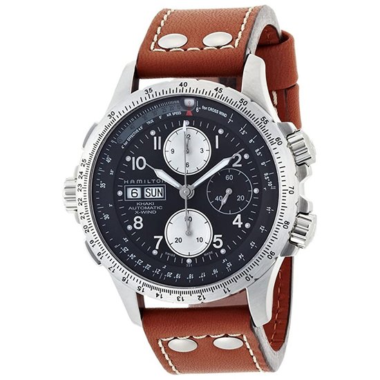 Picture of Hamilton Men's XXL Khaki X-Wind Watch
