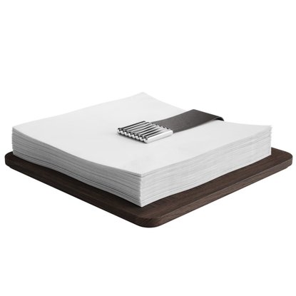 Picture of Georg Jensen Bernadotte Napkin Holder- Stainless Steel/Smoked