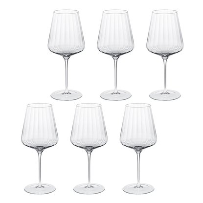 Picture of Georg Jensen Piece Bernadotte Red Wine Glasses - Crystal
