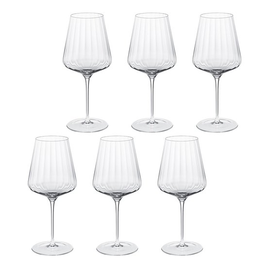 Picture of Georg Jensen Piece Bernadotte Red Wine Glasses - Crystal