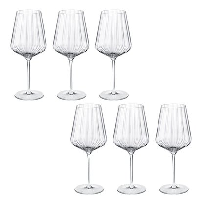 Picture of Georg Jensen 6-Piece Bernadotte White Wine Glasses - Crystal