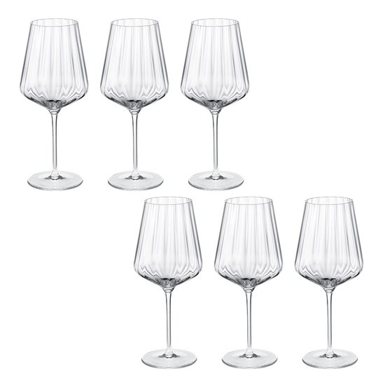Picture of Georg Jensen 6-Piece Bernadotte White Wine Glasses - Crystal