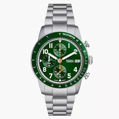 Picture of Fossil Sport Tourer Chrono Silver Stainless Steel Watch