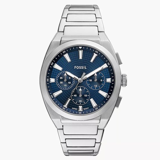 Picture of Fossil Everett Chronograph Silver Stainless Steel Watch