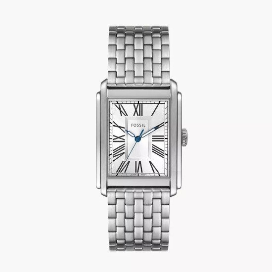 Picture of Fossil Carraway Stainless Steel Watch with Silver Dial