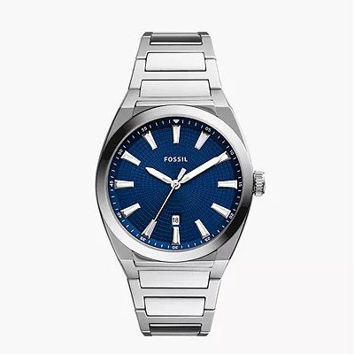 Picture of Fossil Everett Three-Hand Date Stainless Steel Watch